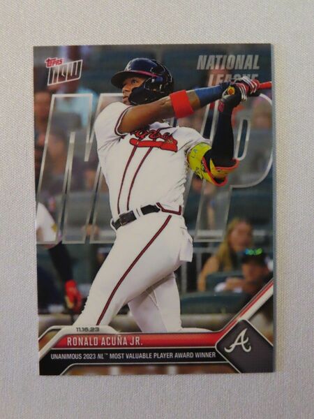 topps now ロナルド・アクーニャ・ジュニア Ronald Acuna Jr OS-17 トップスナウ MVP 20