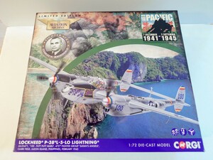 コーギー　1/72 ロッキード P-38L ライトニング パット・パット・マル 1945　完成品　corgi