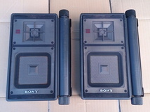 ★SONY★APM-X5A プロフィールPro用 防磁型スピーカー 2台set 簡易チェックのみ実施 キズ汚れ有 ジャンク！ A_画像1