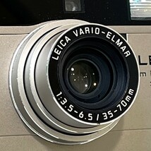 ライカ LEICA minilux zoom シルバー ミニルックス ズーム フィルム コンパクトカメラ TL0501_画像4