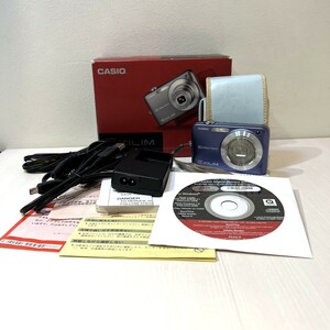 箱付き カシオ Casio Exilim EX-Z1080 バッテリー チャージャー付 コンパクトデジタルカメラ TL0601