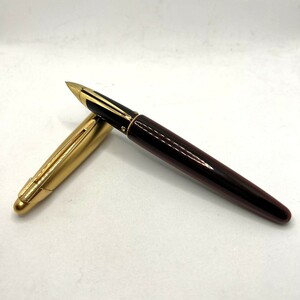 筆記未確認 WATERMAN 万年筆 Edson エドソン ルビーレッド K18 金ニブ ウォーターマン 18K 750 TL0901