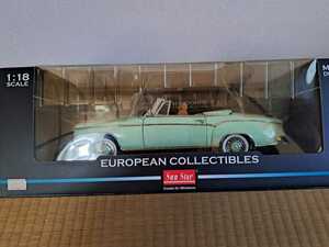 1/18 1958 Benz 220SE open MERCEDES-BENZ 220SE CABRIOLET new goods 