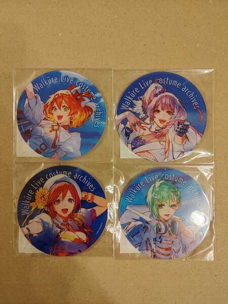 【マクロスΔ】ワルキューレ衣装展 -Live costume archieves- アクリルコースター(美雲、フレイア、カナメ、マキナ、レイナ)