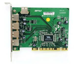 ★動作未確認★BUFFALO　インターフェースボード　IFC-PCI5U2V　USB2.0