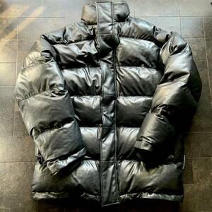 BALENCIAGA leather down jacket レザーダウン