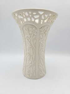 未使用品 レノックス・チャイナ LENOX CHINA ベースM ジャスミン Jasmine Medium Vase フラワーベース 花瓶 インテリア 花器