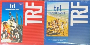 新品 7” TRF / 2タイトルset ( EZ DO DANCE BOY MEETS GIRL ) 検) 小室 TK 安室 globe 歌謡曲 90年代 90's H Jungle 華原