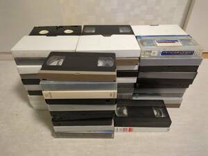 中古VHSビデオテープ 72本まとめて 再録用