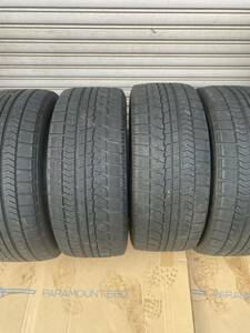 中古タイヤ BRIDGESTONE STUDLESS BLIZZAK RFT 245/50R19 4本 PC11