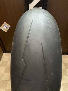 中古MCタイヤ PIRELLI DIABLO SUPERCORSA SP V2 200/55ZR17 ピレリ スーパーコルサ 200 55 17 0116 K4414