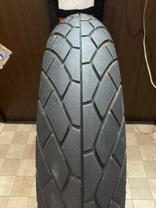 中古MCタイヤ 2023年製造 BRIDGESTONE EXEDRA G547 120/70-17 パンク品・現状渡し ブリヂストン エクセドラ 120 70 17 0223 K4466