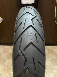 中古MCタイヤ バリ山 PIRELLI DSCORPION TRAILⅡ 120/70ZR17 ピレリ スコーピオン 120 70 17 1719 K4477