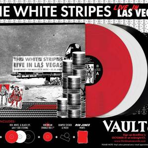 The White Stripes ザ・ホワイト・ストライプス Live In Las Vegas Vault #58 3LP+7inch＋アートプリント 新品 Jack White Bob Dylan