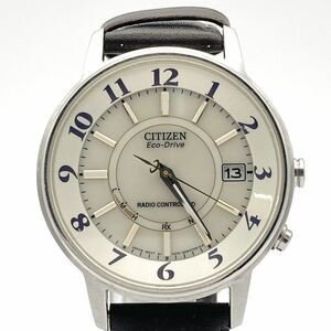 CITIZEN シチズン エコドライブ メンズ 時計 Eco-DRIVE 電波 ソーラー オートカレンダー H415-S054621 メンズ 腕時計 alp古1127