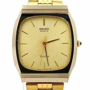 SEIKO Dolce ドルチェ 7731-5091 ゴールド メンズ クオーツ 腕時計 alp梅1128