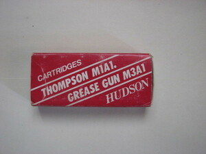 ハドソン　トンプソン、グリスガン　カートリッジ　６ヶ箱入り