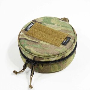 極上 美品 BALLISTICS バリスティクス ラウンドタフケース マルチカム #12598 ROUND TOUGH CASE アウトドア キャンプ BBQ 迷彩