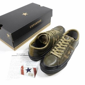 箱付 美品 CONVERSE コンバース 1SC648 STAR&BARS スター&バーズ Size 9.5 #12856 アメカジ ストリート スニーカー