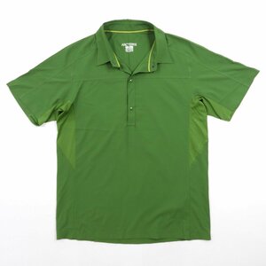 美品 ARC'TERYX アークテリクス Adventus Comp SS Polo 半袖 ポロシャツ #13482 送料360円 アウトドア アドベンチャラス コンプ ポロ