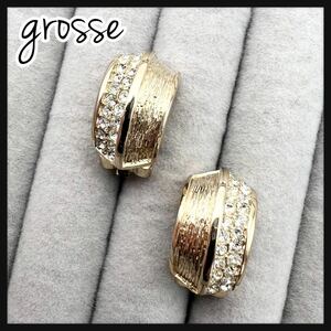 Grosse Glosse Visue Серьера золото Большой костюм Jewel Vintage бесплатная доставка