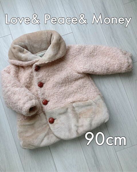 Love&Peace&Money コート アウター　キッズコート 90cm