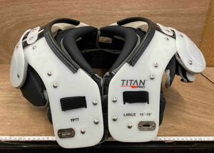 TITAN PRO TP77 ショルダーパット 防具 LARGE 18-19 アメリカンフットボール