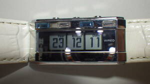 SEIKO セイコー WIRED ワイアード W543-0AA0 デジタル 腕時計 正常稼働 送料込み