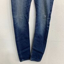 中古 古着 Lee デニムパンツ W31 リー インディゴ スキニー 古着卸 アメリカ仕入 2312-59_画像3