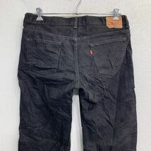 中古 古着 Levi's 550 デニムパンツ W36 リーバイス ボーイズ ビッグサイズ ブラック コットン メキシコ製 古着卸 アメリカ仕入 2312-204_画像6