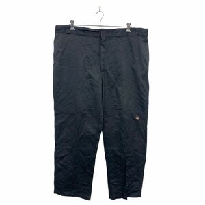 中古 古着 Dickies ワークパンツ W46 ディッキーズ ルーズフィット ビッグサイズ メキシコ製 ブラック 古着卸 アメリカ仕入 2312-283