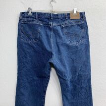 中古 古着 Wrangler デニムパンツ W42 ラングラー ビッグサイズ インディゴ コットン メキシコ製 古着卸 アメリカ仕入 2312-542_画像7