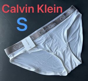 【送料無料】新品★Calvin Klein カルバンクライン ビキニ ショーツ S （日本サイズS～M位）白 人気品oc