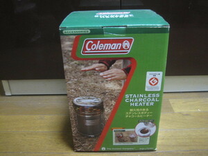  new goods Coleman stainless steel charcoal heater 170-9305