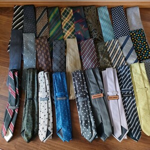  necktie 30ps.@ and more large amount set set sale Christian Dior Dunhill yellowtail k house Tomorrowland feafaks