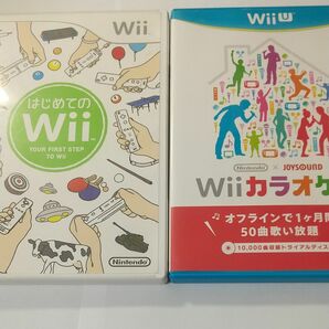 はじめてのwii　wiiUカラオケ　wiiカラオケU　 ニンテンドーWii　 Wiiソフト　セット