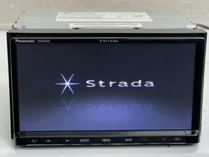 美品 Panasonic パナソニックストラーダ CN-RA03d Strada 2DIN Bluetooth 2016年 地図 DVD 地デジフルセグ TV メモリーナビ(F4)