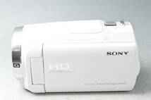 #a0977【外観美品】 SONY ソニー デジタルHDビデオカメラレコーダー HDR-CX680 W ホワイト_画像3
