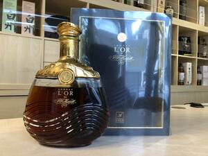 92413 コニャック ロール「Ｌ’ｏｒ」 ド マーテル 700ml 40％ 箱付 冊子付 コニャック ブランデー※液漏れ