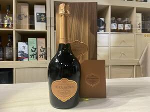 120841 Laurent Perrier（ローランペリエ）アレクサンドラ ロゼ 2004 12％ 750ml 木箱 冊子付