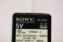 SONY ソニー ウォークマン用 ACアダプタ 5V AC-S508U ケーブルなし ■ik3_画像2