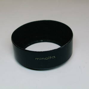  minolta ミノルタ D52ND 純正 メタルフード レンズフード カメラアクセサリー ■JHC4の画像1