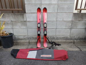 17 kissmark スキーボード/FANスキー EXOSPHERE-99 長99cm ビンディンググレー部分にヒビあり ケース付 中古現状！ 