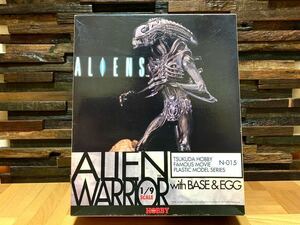 貴重 エイリアン ウォリアー & エッグ ALIEN WARRIOR with BASE & EGG 1/9 ツクダホビー 未使用保管品 コレクターズアイテム コレクション