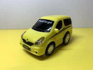 ドライブタウン　トヨタ　ファンカーゴ　プルバックミニカー　USED マルカ