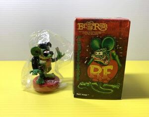 絶版　貴重 Ed Roth RAT FINK ラットフィンク　フィギア エド.ロス キャラクタートレーディングコレクション(B)箱付 ガレージ インテリア