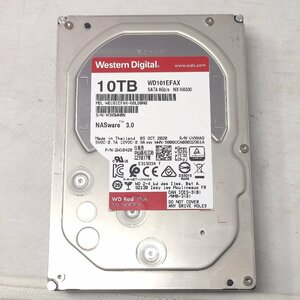 ★HDD★10TB★WD RED Plus NAS用高耐久モデル★WD101EFAX★Western Digital★3.5インチ★クリスタルディスクインフォ 正常★002