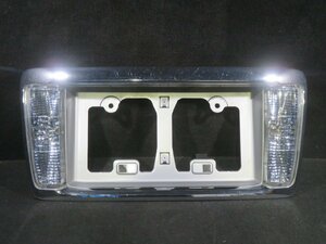 【即決】★送料込★ クラウン エステート アスリート JZS175W 純正 リア ナンバー ベース フレーム バックランプ付 中古 11456