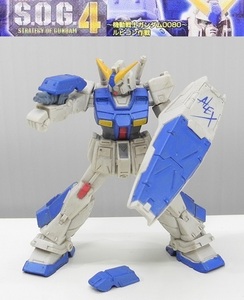 バンダイ S.O.G.4「RX-78NT-1 アレックス(左腕用付け替えパーツ付)」～機動戦士ガンダム0080 ルビコン作戦 ※開封品、カード無し