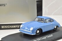 27 ミニチャンプス 1/43 ポルシェ 356 クーペ _画像1